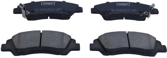 MaxGear Zestaw klocków hamulcowych, hamulce tarczowe 19-3389 19-3389