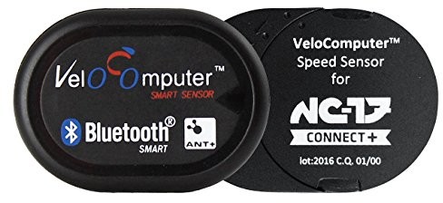 Velo NC-17 Connect Computer VC 5.1 do prędkości, czujnik Dual band do iPhone'a i Android, komputer rowerowy rower z montażem zwykłą 4100