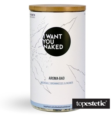 I want you naked I want you naked Aroma Bath Stinging Nettles and Ginger Aromatyczna kąpiel - pokrzywa i imbir 620 g