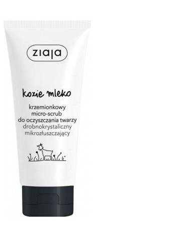 Ziaja Ziaja Kozie Mleko krzemionkowy micro scrub do oczyszczania twarzy 75ml 58236-uniw