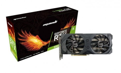 MANLi Karta graficzna RTX 3060Ti 8GB Twin LHR N630306TIM24802