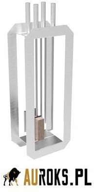 Parkanex ARTISS ZESTAW KOMINKOWY R4 INOX
