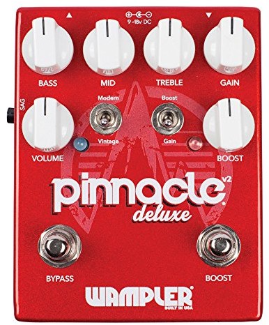 Wampler Pinnacle Deluxe V2 Drive & Boost Guitar Effects Pedal Pinnacle Deluxe V2
