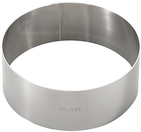 Ibili CLASICA deserów ring okrągła, średnica 12 cm, wysokość 4,5 cm, 1 sztuka 716012