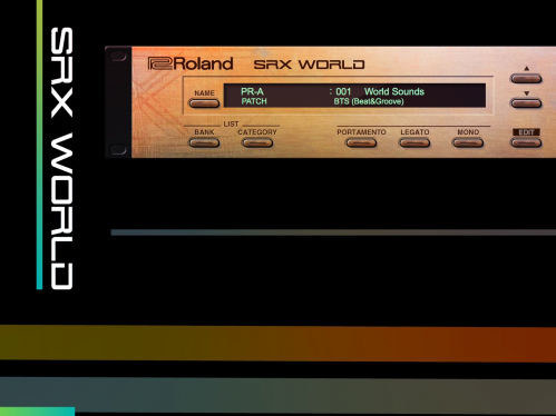 Roland Cloud SRX World syntezator programowy
