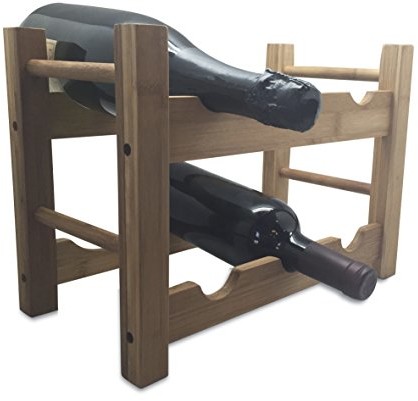 Vin Bouquet VIN Bouquet FIC 118  regał na wino z bambusa, brązowy FIC 118