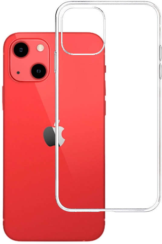 3mk Silikonowe etui ochronne Clear Case TPU do Apple iPhone 13 10629X10