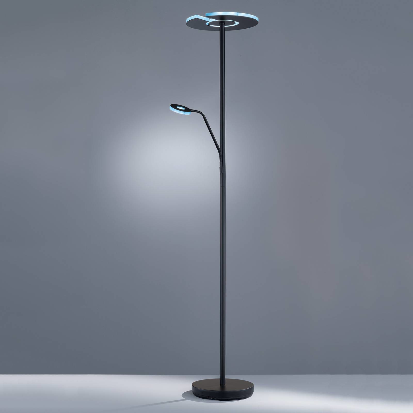 Fischer&Honsel HONSEL GMBH Lampa LED oświetlająca sufit Dent, CCT, czarna