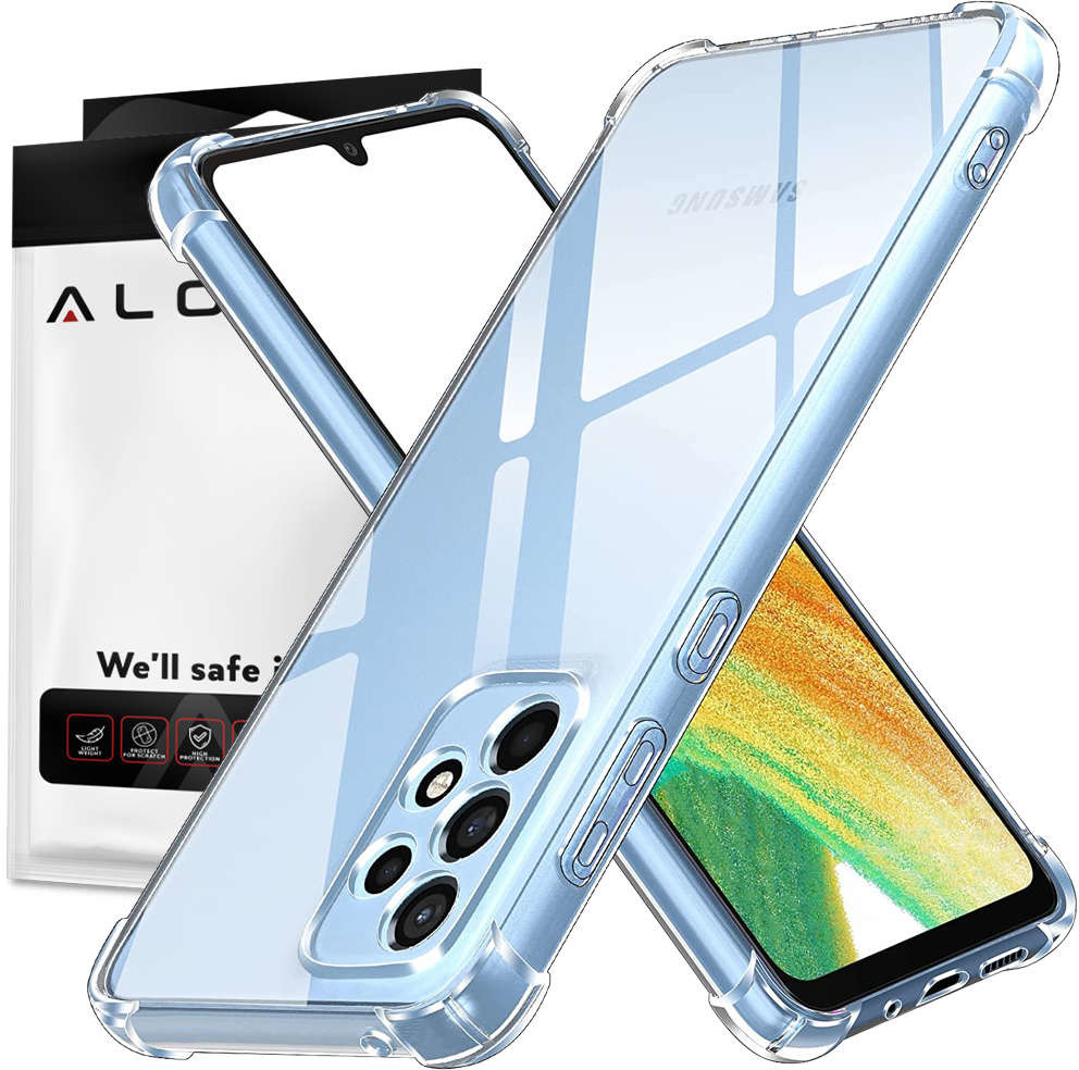 Alogy Etui pancerne ShockProof Case do Samsung Galaxy A73 A73 5G Clear 13632X10