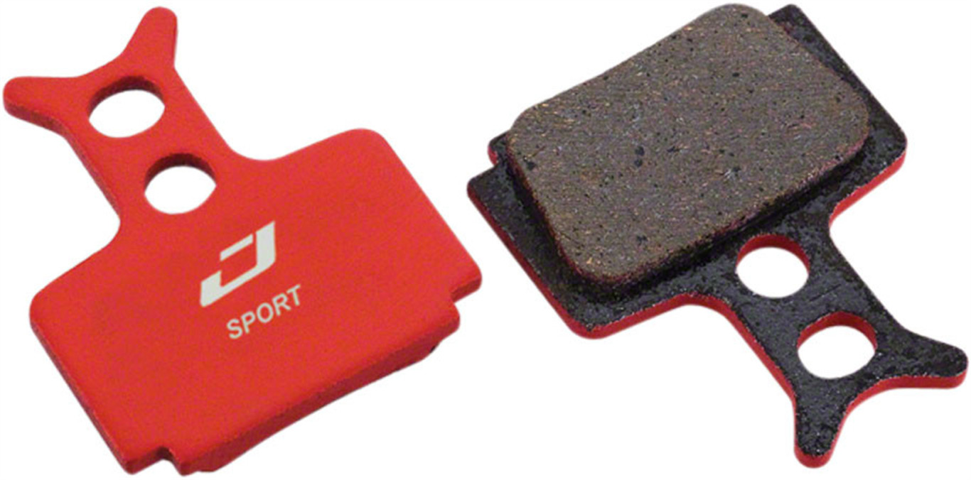 Jagwire Okładziny DCA080 Formula RR1, R1R, R1, RO, RX, T1, Mega czerwony / Materiał: półmetaliczne