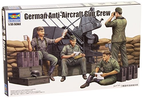 Trumpeter trumpeter 00432  zestaw do budowy modelu German Anti-Aircraft Gun Crew