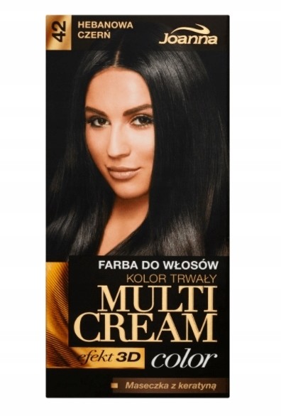 Joanna Multi Cream Color, Hebanowa Czerń