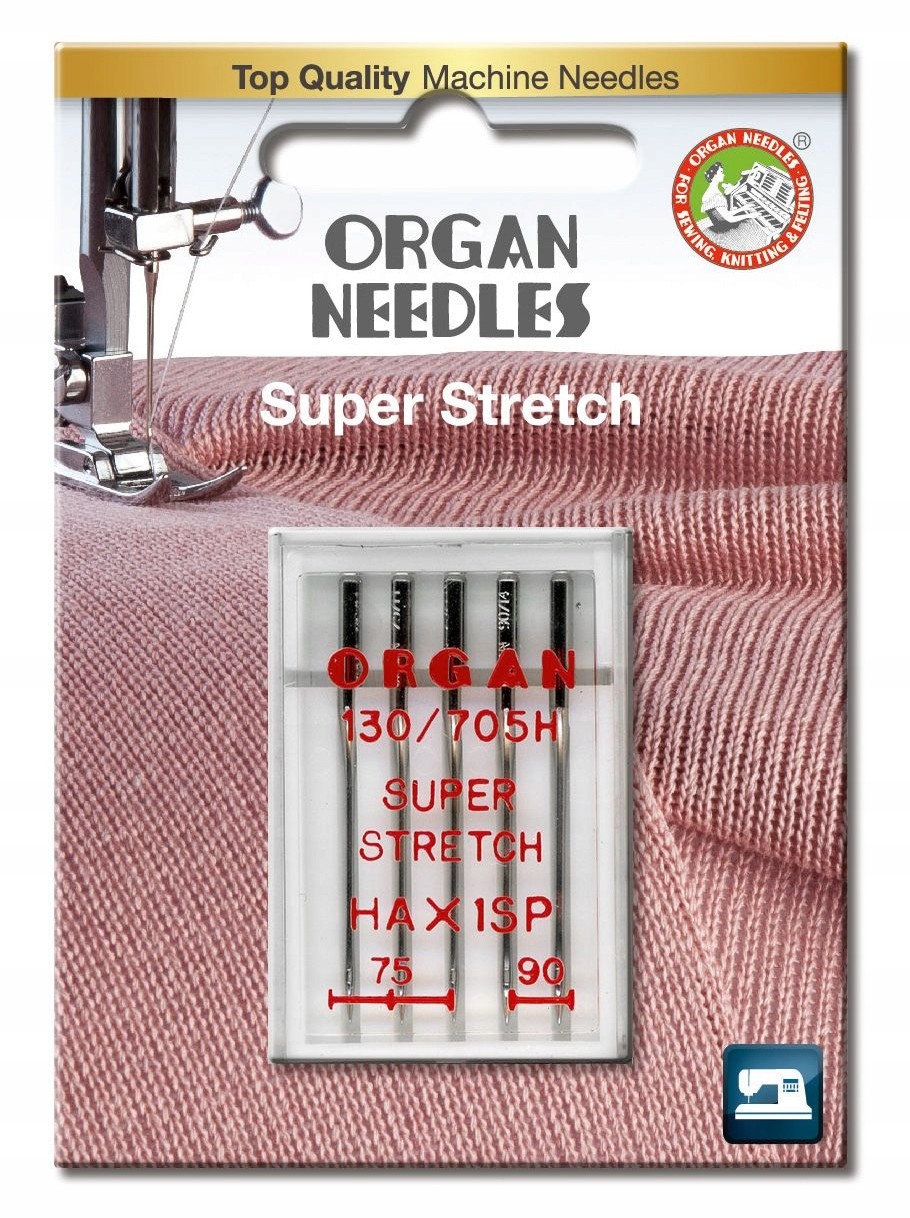 Organ Igły do maszyny szycia Super Stretch 75