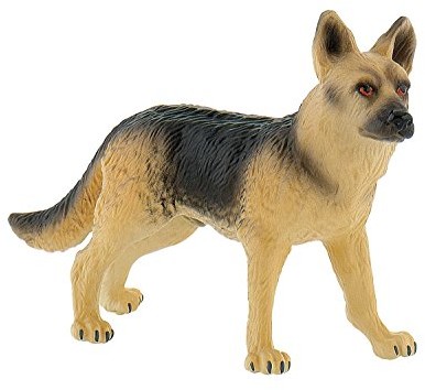 Bullyland 65448  figurka do gier, owczarek Rex, ok. 9,5 cm