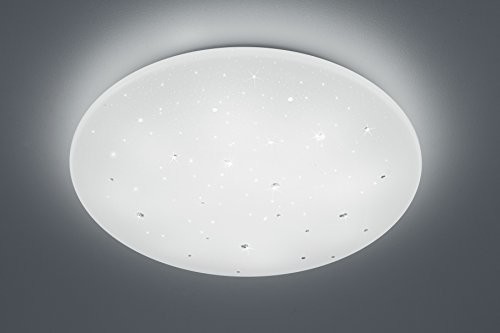 deine-tante-emma R62735000 ACHAT LED lampa sufitowa lampa sufitowa efekt starlight 21 W ok. 50 cm średnica przełącznik ściemniacz dopuszczenie IP44 (R5400-01)