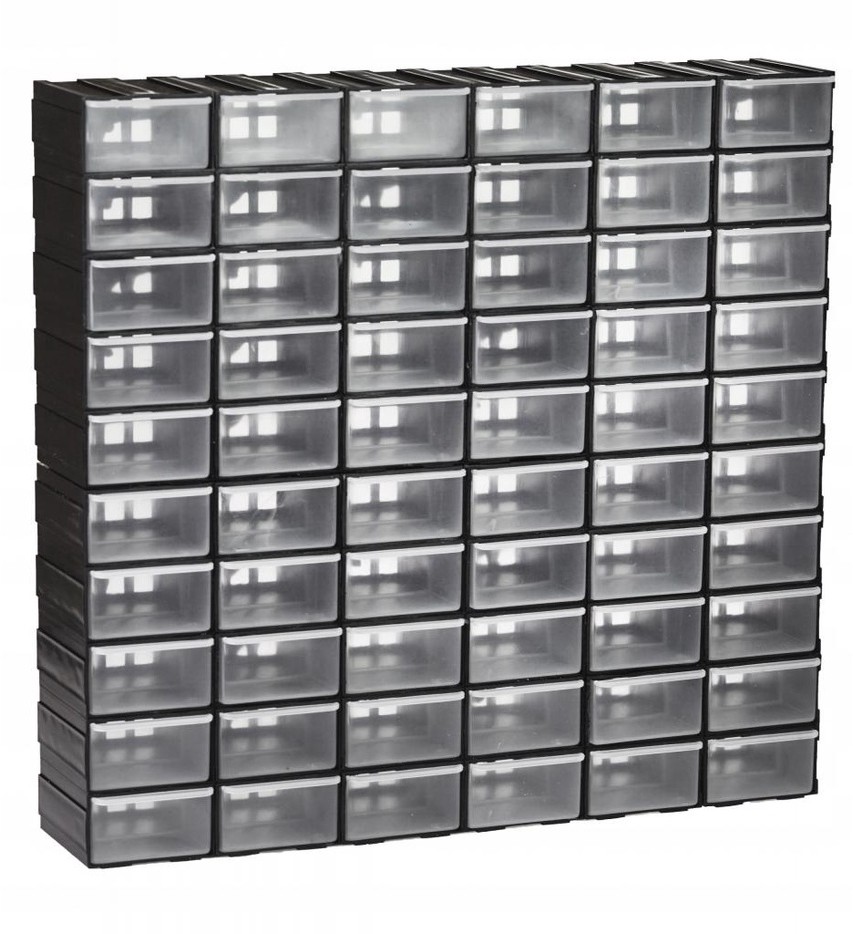 60 szt. Pojemnik szufladki organizer warsztatowy