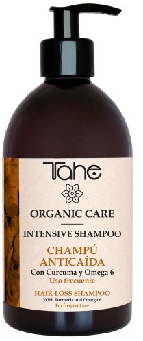 Tahe ORGANIC CARE - INTENSIVE SHAMPOO - Szampon przeciw wypadaniu włosów 300 ml TAH000403
