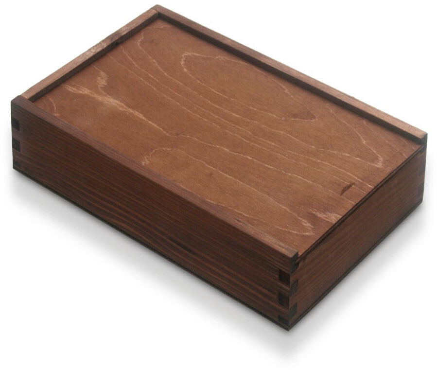 Bejcowane, matowe pudełko na odbitki 13x18