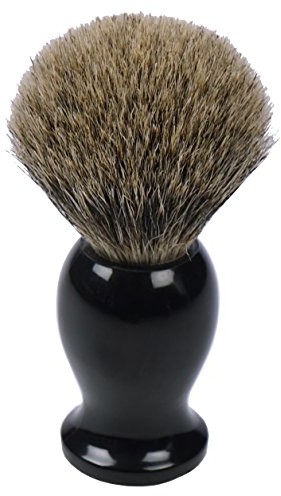 Fantasia pędzel do golenia pleców  dachu wyrywania włosów, uchwyt z tworzywa sztucznego, pierścień  średnica 21.5 MM, czarna 91885
