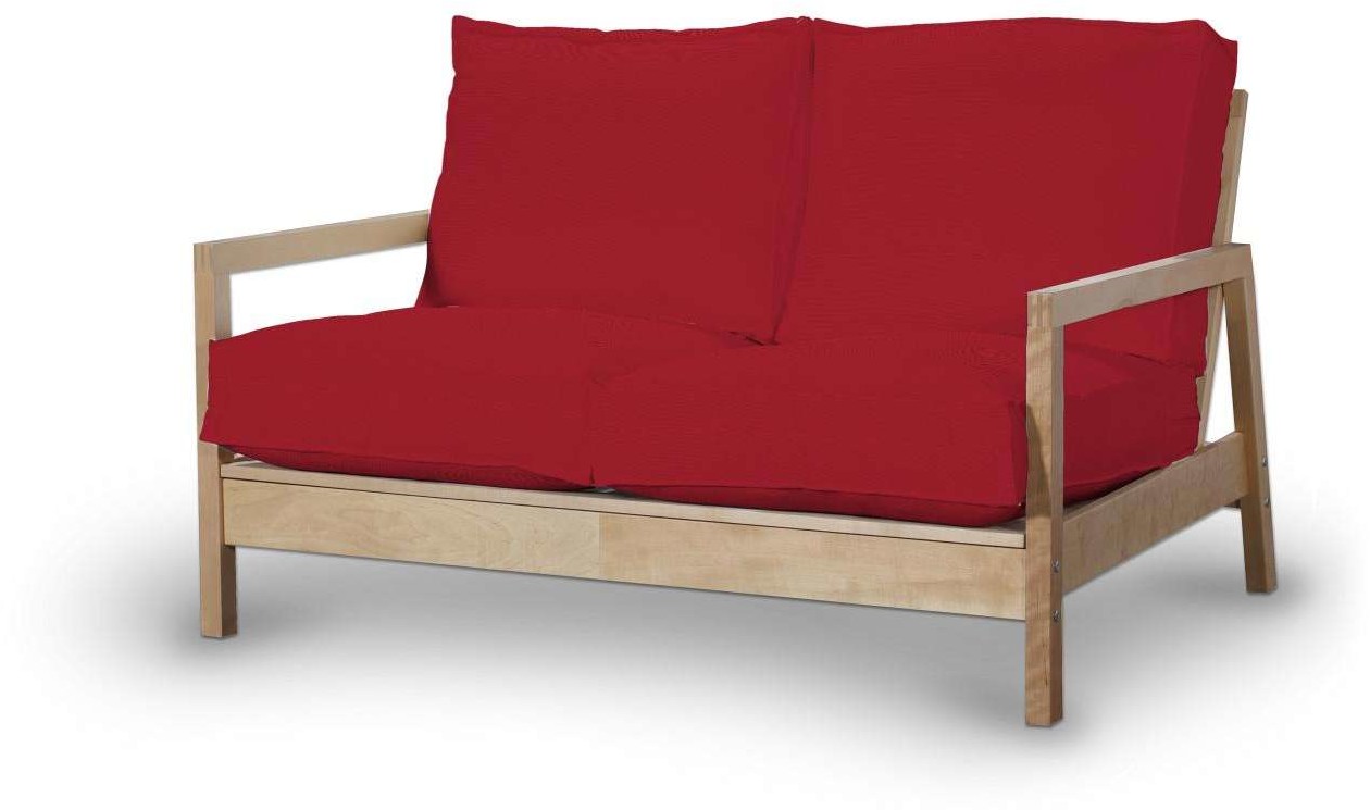 Dekoria pl pl Pokrowiec na sofę Lillberg 2-osobową nierozkładaną czerwony Sofa Lillberg 2-osobowa Etna 627-705-60