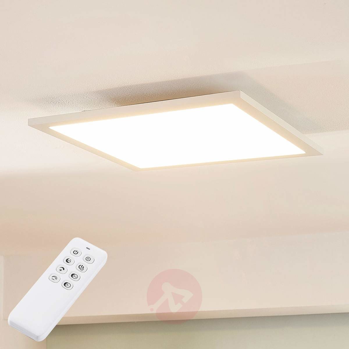 Lampa sufitowa LED Lysander z pilotem