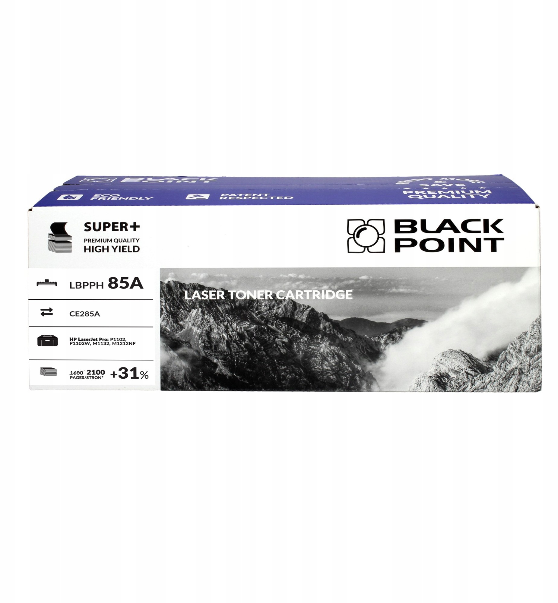 Black Point Toner do Hp CE285A czarny 2.1k Super+