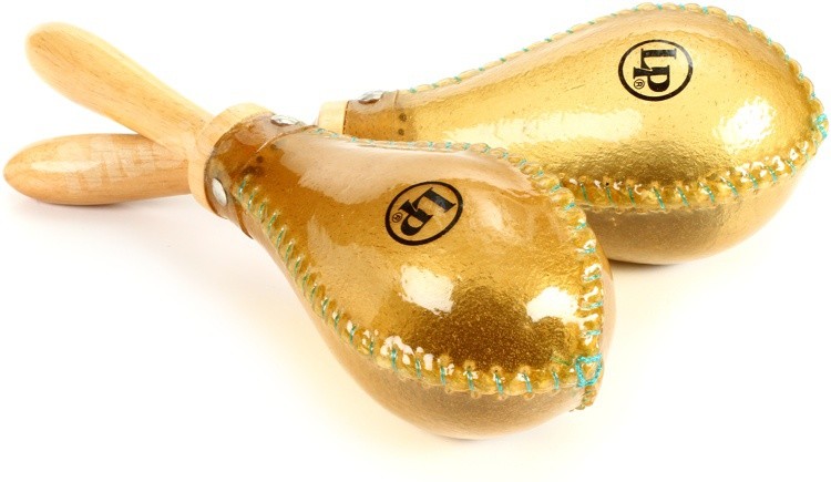Latin Percussion LP Salsa Series maracasy Rawhide LP393-RH