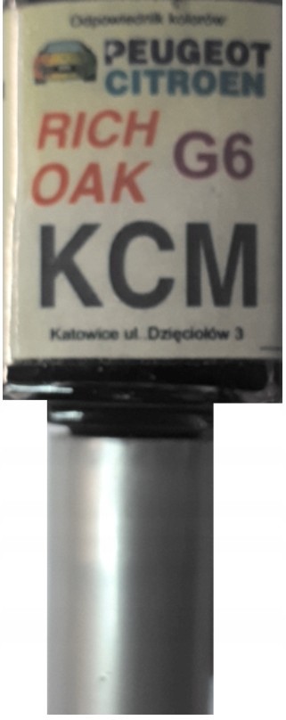 Citroen Peugeot Kcm G6 Rich Oak Lakier Zaprawka