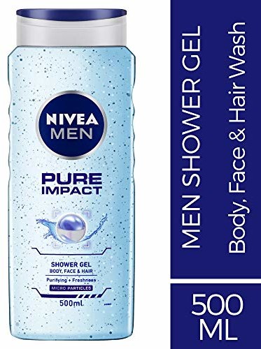 Nivea Pure Impact Shower Gel, 500ml (Ship from India)