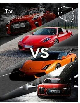 Jazda Audi vs Lamborghini vs Ferrari vs Nissan  Tor Poznań P0007022