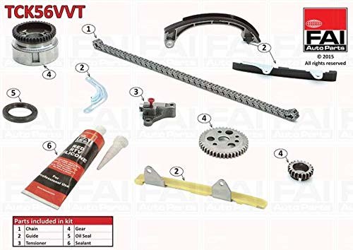 Frenkit FAI Autoparts 234031 zestaw naprawczy do zacisków hamulcowych TCK56VVT