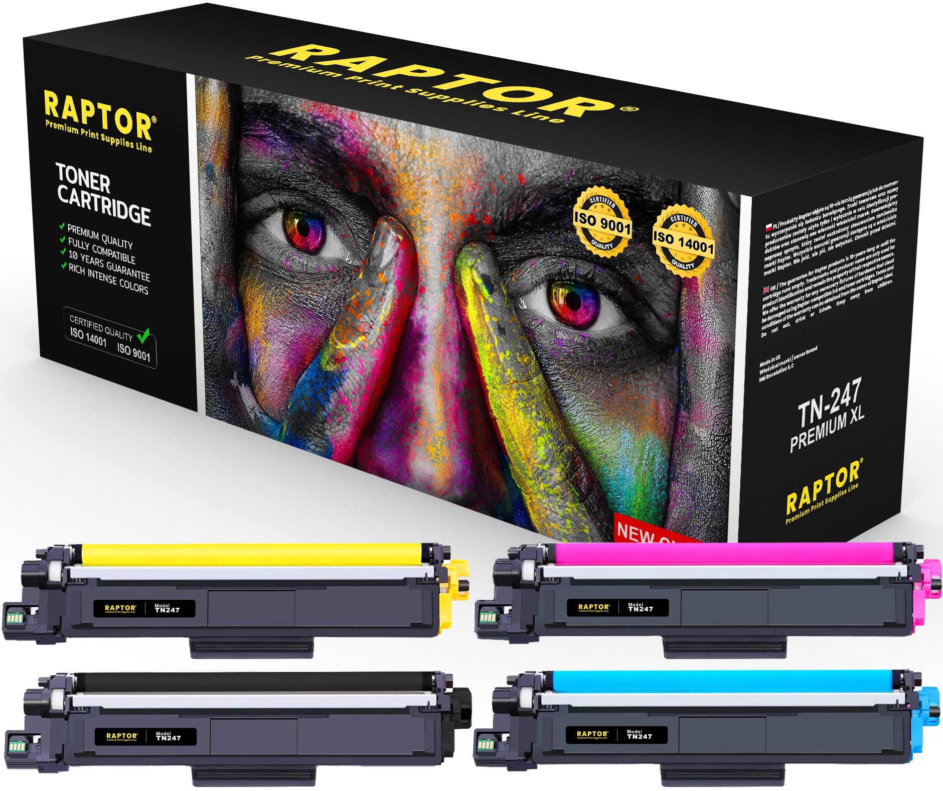 4x Toner Do DCP-L3510CDW DCP-L3550CDW HL-L3270CDW