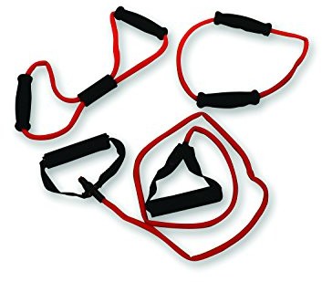 Tunturi tunturi (Heavy) Tubing Set ciężki, czerwony, One Size 14TUSFU243