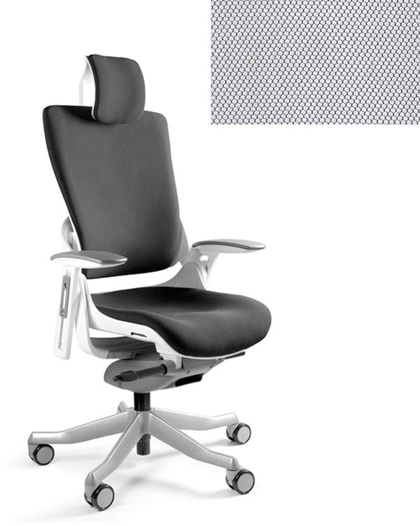 Unique Krzesło biurowe Wau 2 snowy W-709W-BL416