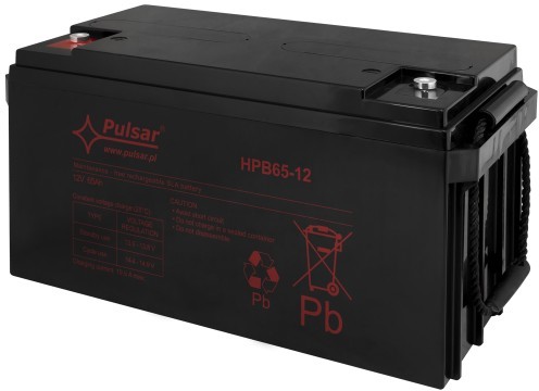 AGM PULSAR Akumulator 12V 65Ah HPB65-12 HPB65-12