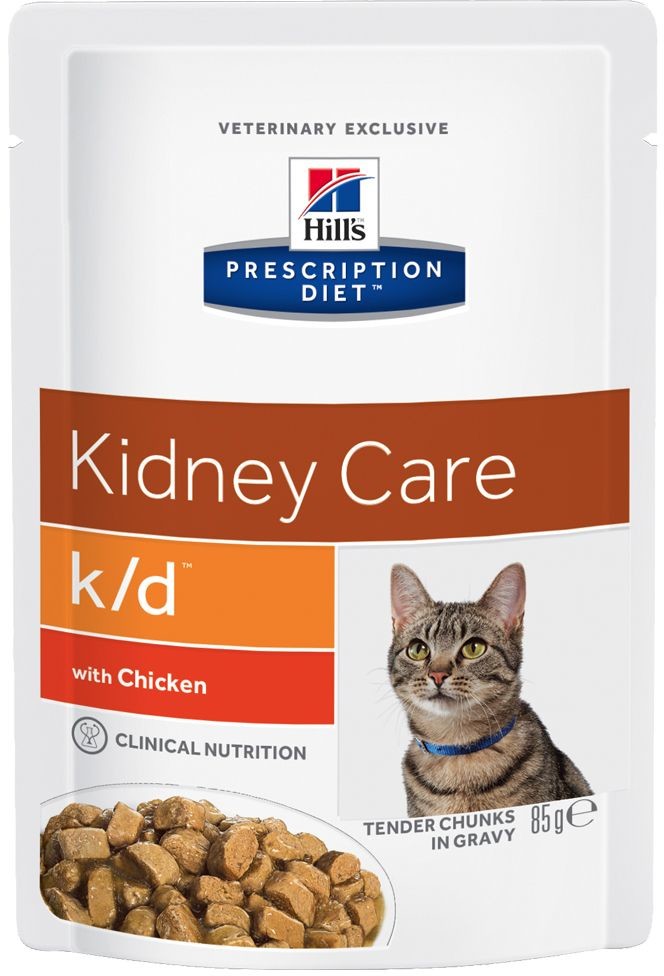 Hills Prescription Diet Prescription Diet Feline k/d Kidney Care Wołowina 24 x 85 g| Dostawa GRATIS od 89 zł + BONUS do pierwszego zamówienia