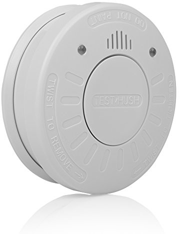 Smartwares 10-roku czujka dymu z stillem alarm i przycisk testowy, 1 sztuki, rm520