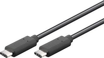 PremiumCord Kabel USB USB 3.1 konektor C/male USB 3.1 C/male černý 0,5m ku31cc05bk