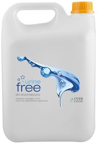 Over clean Preparat usuwający mocz i zabrudzenia organiczne Urine Free 5 l Cytrusowo-kwiatowy NN-MOC-D005-001
