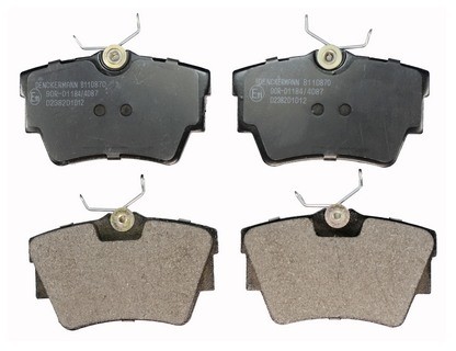 DENCKERMANN Klocki hamulcowe - komplet B110870