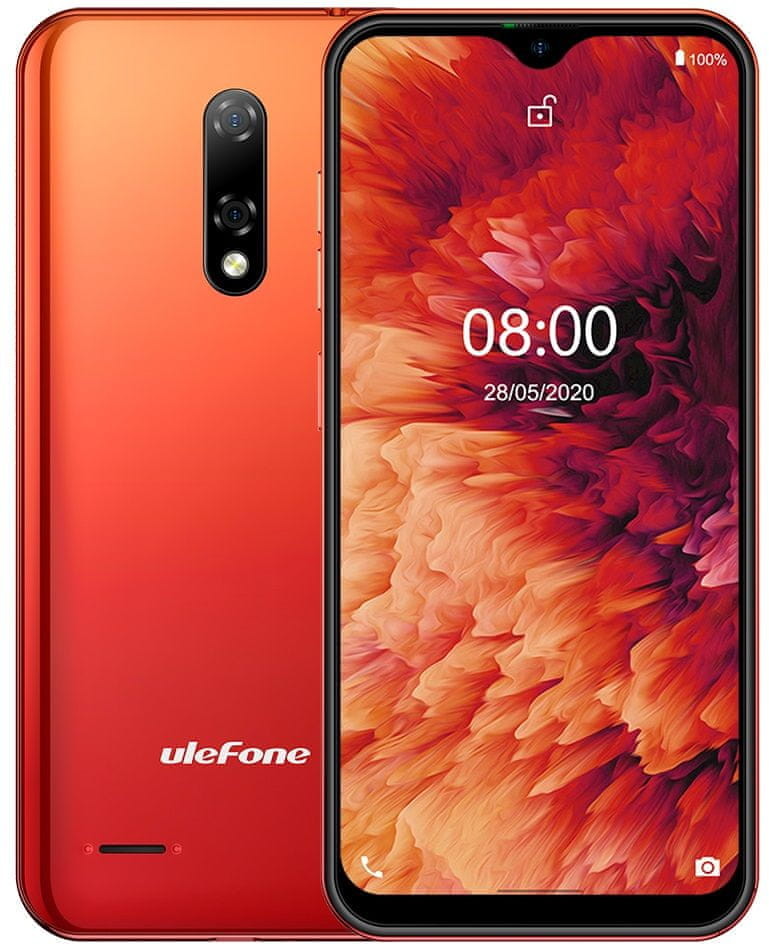 Ulefone Note 8P 16GB Dual Sim Pomarańczowy