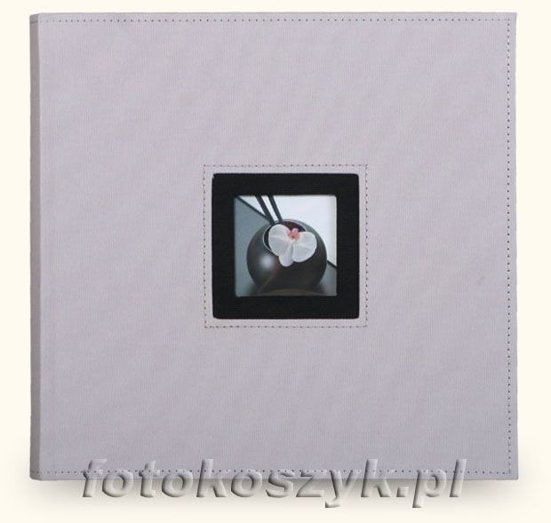 Walther Album Black&White mały, jasny (tradycyjny 50 czarnych stron)