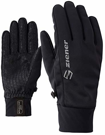 Ziener Dla dorosłych IRIOS GTX INF Multisport rękawiczki rekreacyjne/funkcyjne/outdoorowe | oddychające, wiatroszczelne, dotykowe, czarne, 6,5 802048
