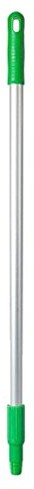 Maya Professional Tools 80203  5 trzonek aluminiowy do higieny z klapką szufelka, FBK/artykuły spożywcze, 800 MM X 25 MM, zielony 80203-5