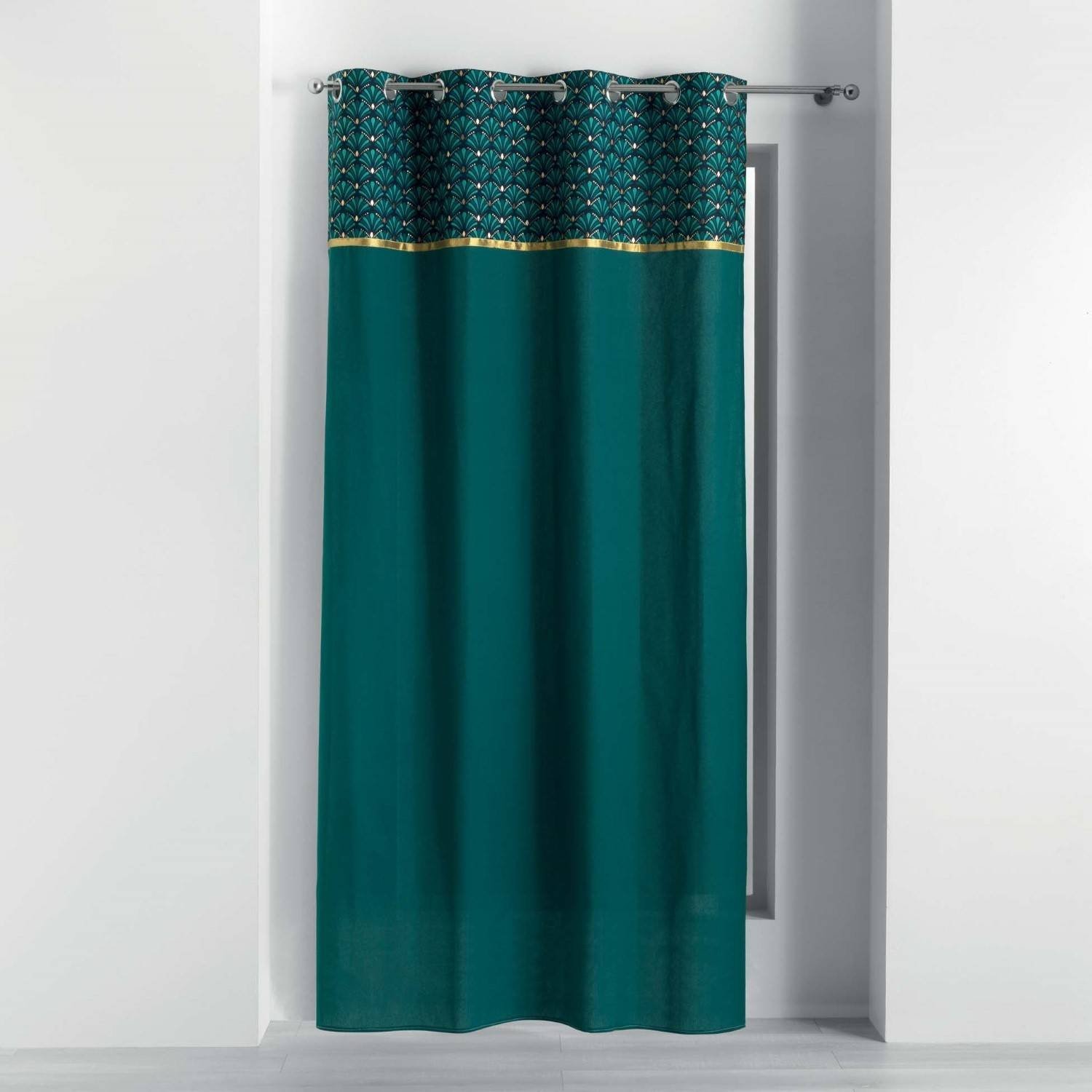 Douceur d'intérieur Zasłona do salonu ARTCHIC 140 x 240 cm morska Douceur dintérieur