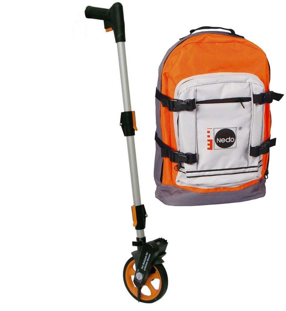 Nedo Drogomierz kołowy MINI 0.5m z plecakiem 703125