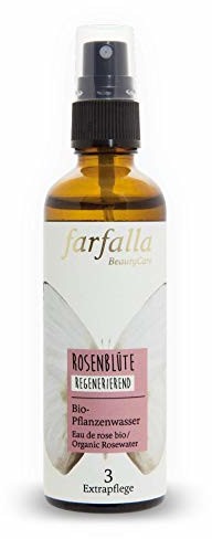 farfalla Farfalla Woda różana, 100% naturalny hydrolat różany, regenerujący, 75 ml