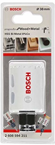 Bosch Professional Bosch bi-metal otwornica (8% stop kobaltu, progresywna listwa zęba, do drewna i metali), 2608594211