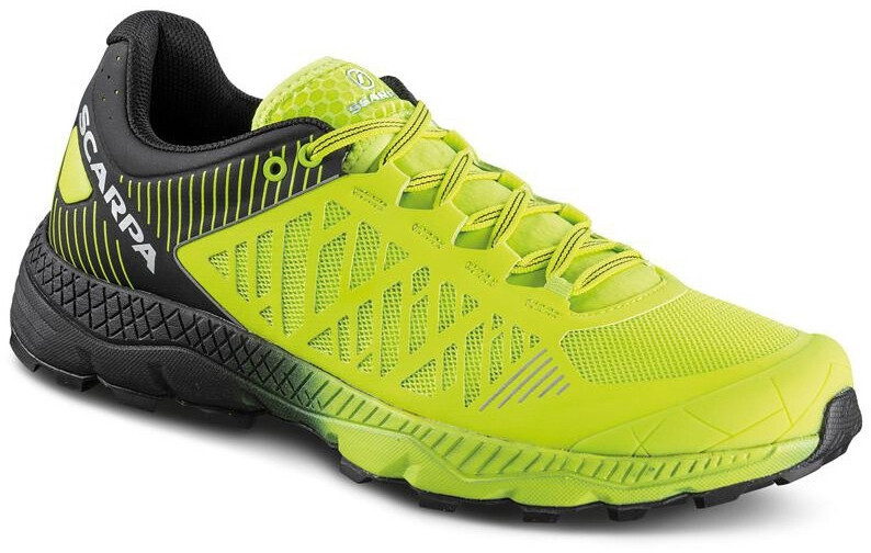 Scarpa Spin Ultra Buty Mężczyźni, acid lime/black EU 42 2021 Buty trailowe 33072-M-152-42