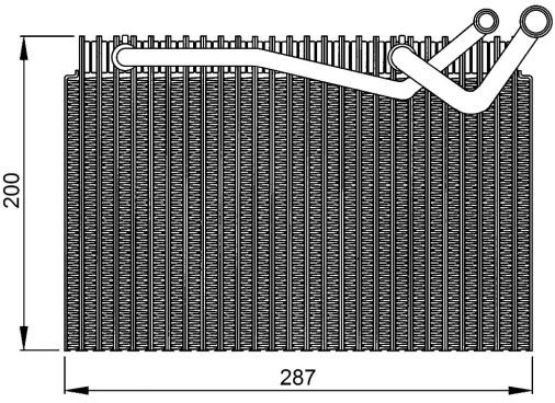 NRF Parownik, klimatyzacja NRF 36150